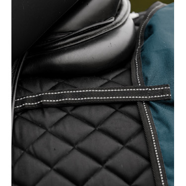 Couvre-reins imperméable Waldhausen Salzburg Bleu pétrole