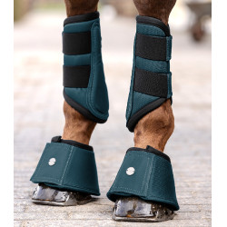 Guêtres de dressage Waldhausen Comfort Fit Bleu pétrole Guêtres de dressage Waldhausen Comfort Fit Bleu pétrole