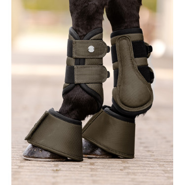 Dressuurbeschermers Waldhausen Comfort Fit Bruin groen