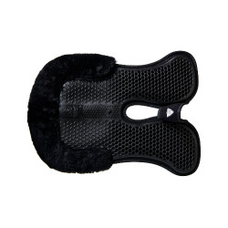 Schokdemper achter van suède met schapenvacht en voor van gel Acavallo Zwart / zwart Schokdemper achter van suède met schapenvacht en voor van gel Acavallo Zwart / zwart