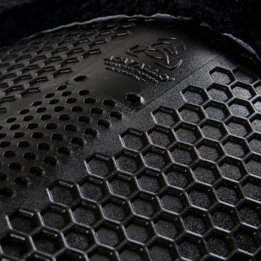 Schokdemper achter van suède met schapenvacht en voor van gel Acavallo Zwart / zwart Schokdemper achter van suède met schapenvacht en voor van gel Acavallo Zwart / zwart