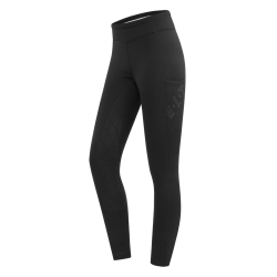 Legging d'équitation thermique ELT Rica en polaire bouclette enfant