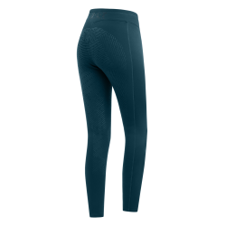 Legging d'équitation thermique ELT Rica en polaire bouclette femme Bleu pétrole Legging d'équitation thermique ELT Rica en polaire bouclette femme Bleu pétrole