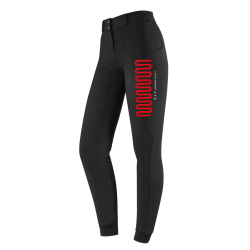 Pantalon d'équitation chauffant ELT Comfort Heart femme Noir Pantalon d'équitation chauffant ELT Comfort Heart femme Noir
