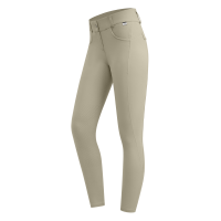 Pantalon d'équitation ELT Comfort Ride Glam femme Gris beige