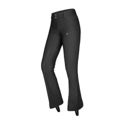 Pantalon d'équitation ELT Performance Jodhpur Odelia en silicone femme Noir