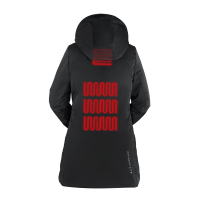 Parka chauffante ELT Comfort Heart Noir