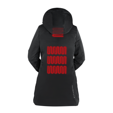 Parka chauffante ELT Comfort Heart Noir