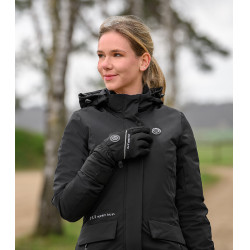 ELT Comfort Heart verwarmde parka Zwart