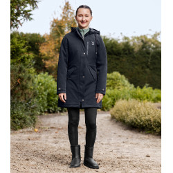 Parka technique d’équitation ELT Ava enfant Bleu profond
