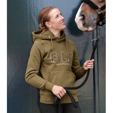 Pull à capuche ELT Rio femme Vert kaki