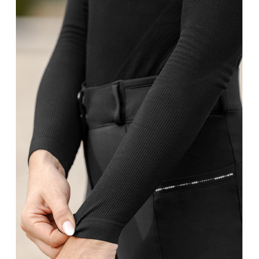 T-shirt technique ELT en maille 3D Richmond manches longues femme T-shirt technique ELT en maille 3D Richmond manches longues femme