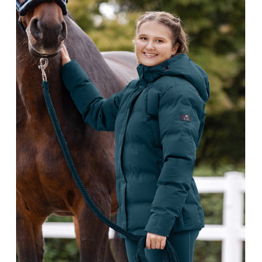 Blouson d’équitation hiver ELT Performance Ohio enfant Bleu pétrole Blouson d’équitation hiver ELT Performance Ohio enfant Bleu pétrole