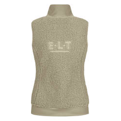 Veste polaire ELT sans manches Rotterdam femme Gris beige
