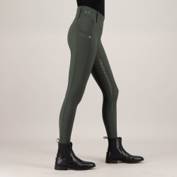 Legging d'équitation HV Polo Favourite Highwaist FullGrip Vert canard