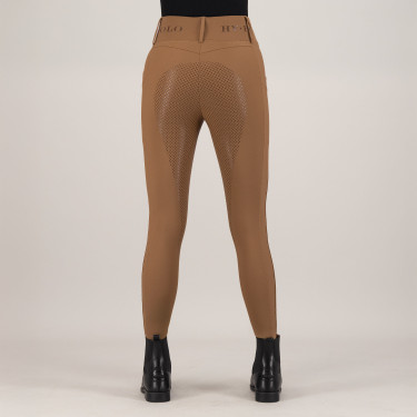 Legging d'équitation HV Polo Favourite Highwaist FullGrip Cuir Noir