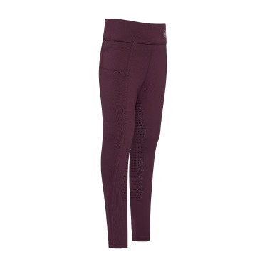 Paardrijlegging Imperial Riding Tessy FullGrip KIDS Vijg Violet