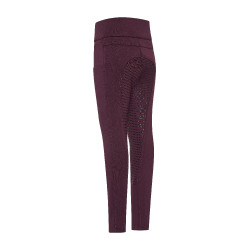 Paardrijlegging Imperial Riding Tessy FullGrip KIDS Vijg Violet