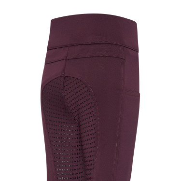 Paardrijlegging Imperial Riding Tessy FullGrip KIDS Vijg Violet