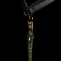 Longe d'attache Imperial Riding Deluxe anti panique Vert olive