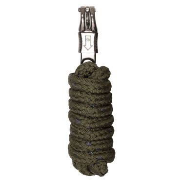 Longe d'attache Imperial Riding Deluxe anti panique Vert olive