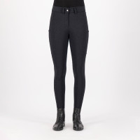 Pantalon d'équitation Euro-star Empress KneeGrip Noir Pantalon d'équitation Euro-star Empress KneeGrip Noir