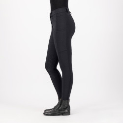 Pantalon d'équitation Euro-star Empress KneeGrip Noir