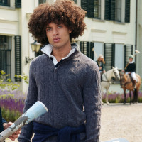 Trui HV Polo Dan heren Steen Grijs