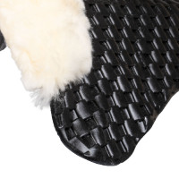 Amortisseur Acavallo respirant Gel et contour mouton Noir / naturel