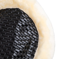 Amortisseur Acavallo respirant Gel et contour mouton Noir / naturel