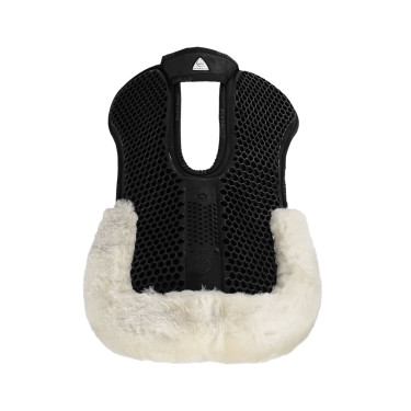 Amortisseur gel hexagonal mouton Acavallo Noir / blanc Amortisseur gel hexagonal mouton Acavallo Noir / blanc