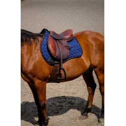 Tapis de selle Equithème Impulsion Marine Bleu marine