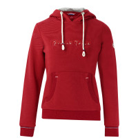 Sweat à capuche Equithème Britney Cerise Rouge Sweat à capuche Equithème Britney Cerise Rouge