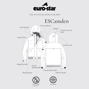 Bomber veste Euro-Star Camden homme Bomber veste Euro-Star Camden homme