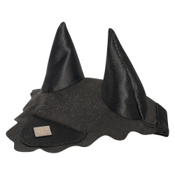 Bonnet anti-mouches Hobby Horse Imperial Riding Free Spirit Noir glitter Bonnet anti-mouches Hobby Horse Imperial Riding Free Spirit Noir glitter