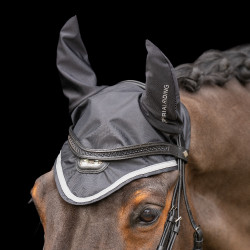 Bonnet anti-mouches Imperial Riding Luminous Noir Bonnet anti-mouches Imperial Riding Luminous Noir