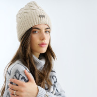 Bonnet HV Polo Claire femme Ivoire Beige Bonnet HV Polo Claire femme Ivoire Beige