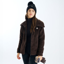 Cardigan HV Polo Liz femme Bois Beige