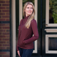 Vest Imperial Riding Amal dames Vijg Violet