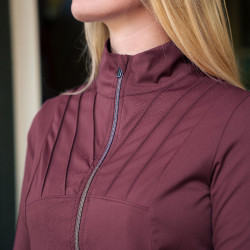 Cardigan Imperial Riding Amal femme Figue Violet Cardigan Imperial Riding Amal femme Figue Violet