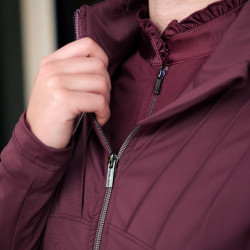 Cardigan Imperial Riding Amal femme Figue Violet Cardigan Imperial Riding Amal femme Figue Violet