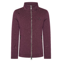Cardigan Imperial Riding Carla kids Figue Violet