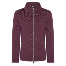 Vest Imperial Riding Carla kinderen Vijg Violet