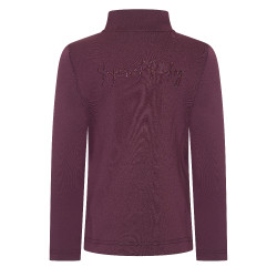 Cardigan Imperial Riding Carla kids Figue Violet