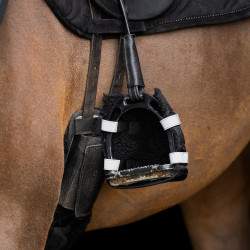 Chauffe-orteils pour étriers Imperial Riding Luminous Noir Chauffe-orteils pour étriers Imperial Riding Luminous Noir