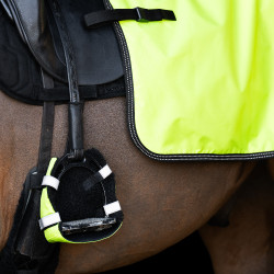 Chauffe-orteils pour étriers Imperial Riding Reflective par 2 Jaune