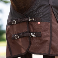 Couverture d'extérieur Imperial Riding Customized High Neck polaire Orange / marron foncé Couverture d'extérieur Imperial Riding Customized High Neck polaire Orange / marron foncé