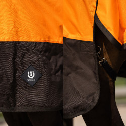 Buitendeken Imperial Riding Customized High Neck Summer Oranje / donkerbruin Buitendeken Imperial Riding Customized High Neck Summer Oranje / donkerbruin