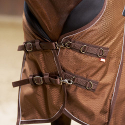 Couverture de paddock Imperial Riding Super-proof 0 gr 1200D Bronze Marron