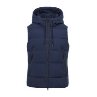 Donsbodywarmer zonder mouwen Euro-Star Isla dames Marine Marineblauw